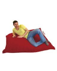 Atelier Del Sofa Vrtna vreča Bean Bag, blazina Pouf 100x100 - rdeča
