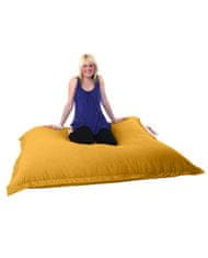 Atelier Del Sofa Vrtna vreča Bean Bag, blazina Pouf 100x100 - rumena