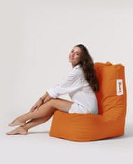 Atelier Del Sofa Vrtna vreča za fižol, Diamond - oranžna