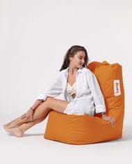 Atelier Del Sofa Vrtna vreča za fižol, Diamond - oranžna