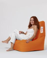 Atelier Del Sofa Vrtna vreča za fižol, Diamond - oranžna