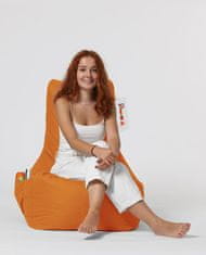 Atelier Del Sofa Vrtna vreča za fižol, Diamond - oranžna