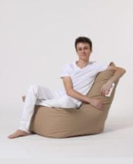 Atelier Del Sofa Vrtna vreča za fižol, Diamond - Mink