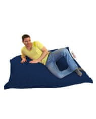 Atelier Del Sofa Vrtna vreča Bean Bag, blazina Pouf 100x100 - Temno modra