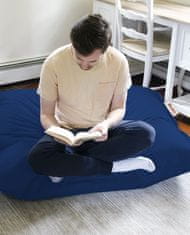 Atelier Del Sofa Vrtna vreča Bean Bag, blazina Pouf 100x100 - Temno modra
