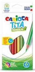 Carioca Barvice Tita trikotne oblike 12 kosov 