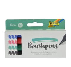 FOLIA Brushpens set Basic 4 kosi