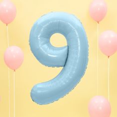 Moja zabava Balon številka 9 moder