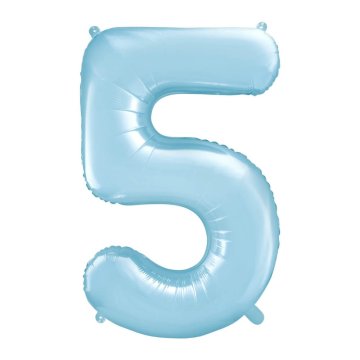 Moja zabava Balon številka 5 moder