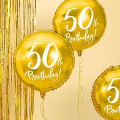 Moja zabava Balon Gold 50 let