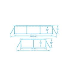 Bestway Steel Pro Pool 3 x 2,01 x 0,66 m - 56404