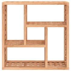 Vidaxl Stenska polica 49x15x49 cm trdna orehovina
