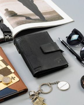 Rovicky Moška denarnica Naingu črna