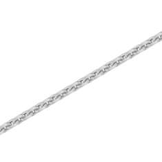 Brilio Anker CN0435W verižica iz belega zlata (Dolžina 42 cm)