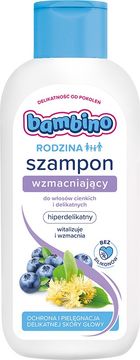 Nivea Bambino Family krepilni šampon za tanke in občutljive lase 400 ml