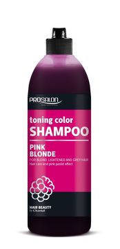 shumee Chantal ProSalon roza blond barvni tonirni šampon za blond, posvetljene in sive lase 500 g
