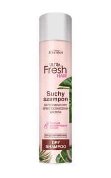Joanna ULTRA FRESH HAIR suhi šampon za rjave lase 200 ml
