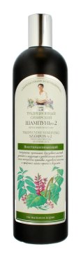 EUROBIOLAB Tradicionalni sibirski šampon Recepti babice Agafije št. 2 regeneracijski 550 ml