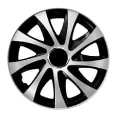 SCOUTT Pokrovi Drift Extra Srebrna / črna 16" 4ks