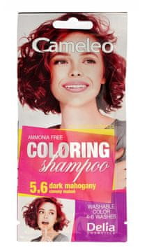 DELIA Delia Cosmetics Cameleo barvni šampon št. 5.6 temno mahagoni 1 kos