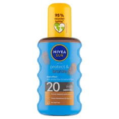 Nivea Sun Protect & Bronze Spray olje za porjavitev, ki spodbuja porjavelost 20.200 ml