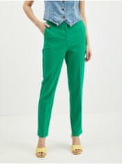 Orsay Zelené dámské kalhoty ORSAY 36