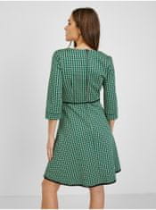 Orsay Zelené dámské vzorované šaty ORSAY 36