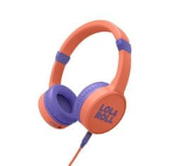 Energy Sistem Otroške slušalke Lol&Roll Pop Orange, oblikovane posebej za otroke, z omejitvijo ravni zvoka, glasba Share