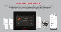 iGET HOME X5 - Inteligentni alarm Wi-Fi/GSM, nadzor kamer IP in vtičnic v aplikaciji, Android, iOS