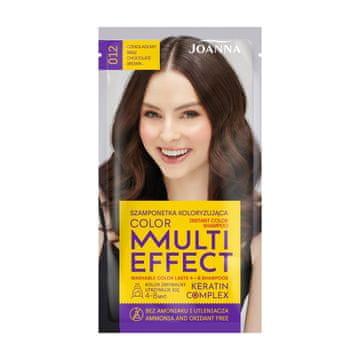 shumee Joanna Multi Effect Color Keratin Complex šampon - 12 čokoladno rjavih 35 g