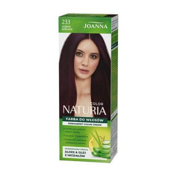 Joanna Joanna Naturia barvna barva za lase št. 233 - temno bordo 150 g