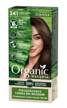 Joanna Joanna Naturia Organic Veganska Barva št. 341 Čokolada 1 pakiranje