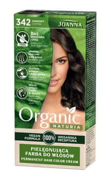 Joanna Joanna Naturia Organic Veganska Barva št. 342 Kava 1 pakiranje