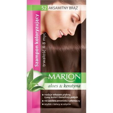 Marion Marion Color šampon za lase št. 52 žametno rjava, 4-8 pranj