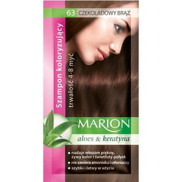 Marion Marion Color šampon za lase št. 63 čokoladno rjava, 4-8 pranj