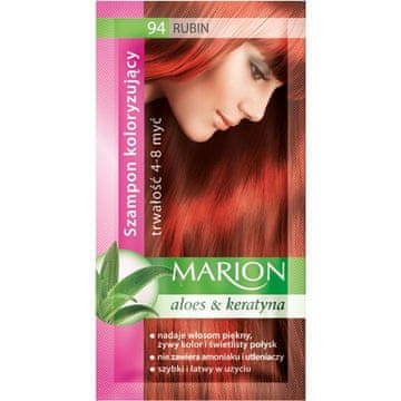 Marion Marion Color šampon za lase 4-8 pranj št. 94 rubinasto rjava