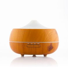InnovaGoods VLAŽILNI DIFUZOR AROME Z VEČBARVNO LED DIODO WOODEN-EFFECT INNOVAGOODS