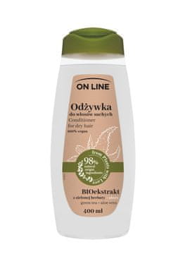 FORTE SWEEDEN Balzam za lase Plants With Love z organskim izvlečkom zelenega čaja in aloe vere 400 ml