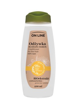 FORTE SWEEDEN Spletni balzam za lase iz rastlin Plants With Love BIO z izvlečkom zelenega čaja in arnike 400 ml