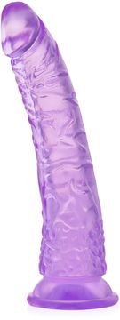 shumee UMETNI PENIS Z ŽILAMI IN DILDOLOM Z MOČNIM PRISESKOM 20,5 cm - 70886457