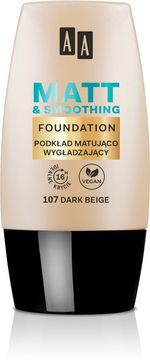 shumee AA Make Up Matt matirajoča in gladilna podlaga 107 Temno bež 30 ml