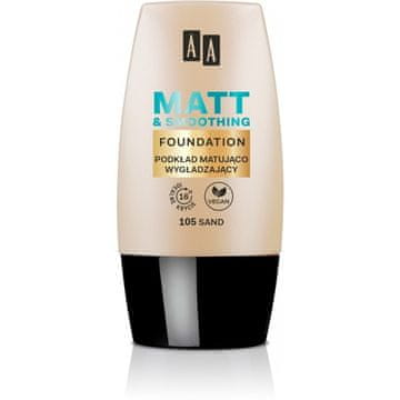 shumee AA Make Up Matt matirajoča in gladilna podlaga 105 Sand 30 ml