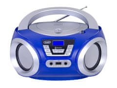 Trevi CMP 544 BT Boombox radijski in CD predvajalnik, FM Radio, Bluetooth, USB, AUX, LCD zaslon, antena, moder