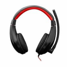 White Shark slušalke+mikrofon črno/rdeče gaming GH-2040 SERVAL
