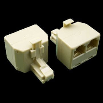 DATACOM UTP CAT5E 3xRJ45 razdelilnik (8p8c-1M/2F)