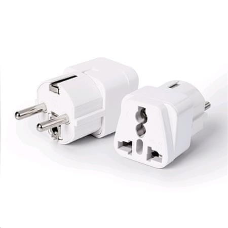 C-Tech univerzalni adapter 110V-230V, bel