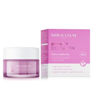 MIRACULUM Collagen Pro-Skin nočna krema-maska za obraz 50 ml