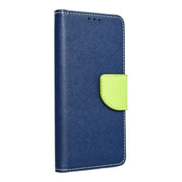 OEM FANCY Knjižni etui za XIAOMI Redmi Note 13 Pro 5G temno modra in limetno zelena