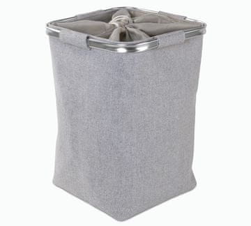 Möve TWEED koš za perilo 35x35x50 cm svetlo siv