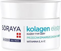 Soraya Soraya kolagen-elastin krema proti gubam, bogata z dnevno in nočno nego, 50 ml
